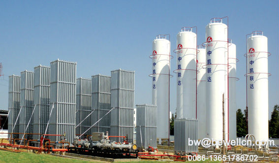 6X150m3 LNG storage tank