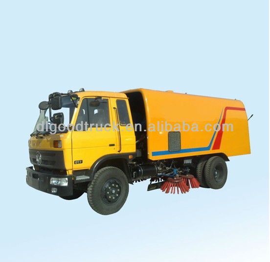 7000L Dongfeng 4x2 vaccum road sweeping machine