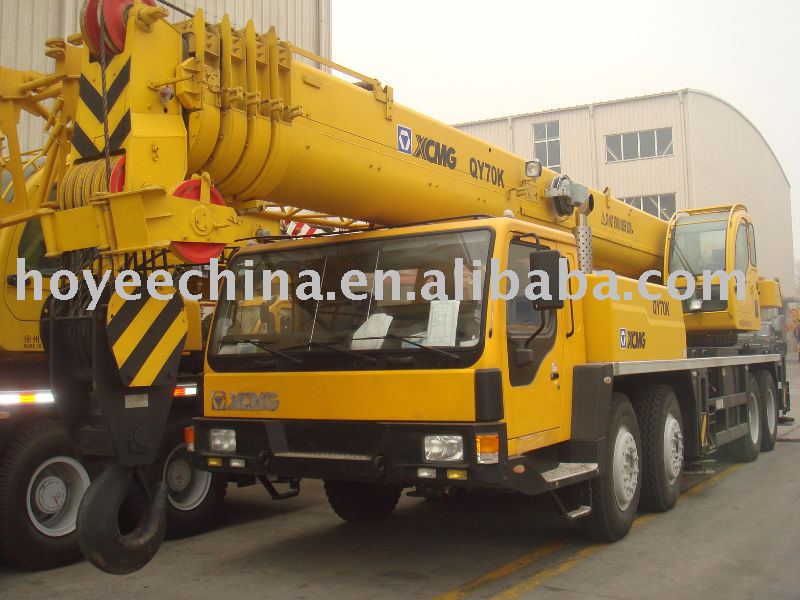 70ton XCMG mobile Truck Crane QY70K-I heavy equipment