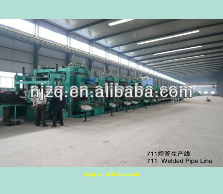 711ERW API Carbon Steel Pipe Production Line