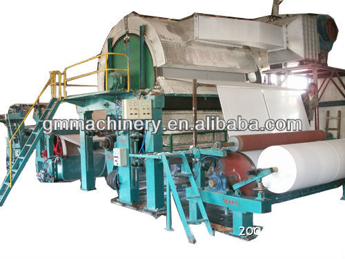 787mm 0.8-1 TPD small model toilet paper machine