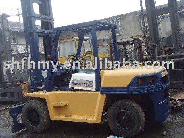 7T KOMATSU FORKLIFT , used forklift , forklift