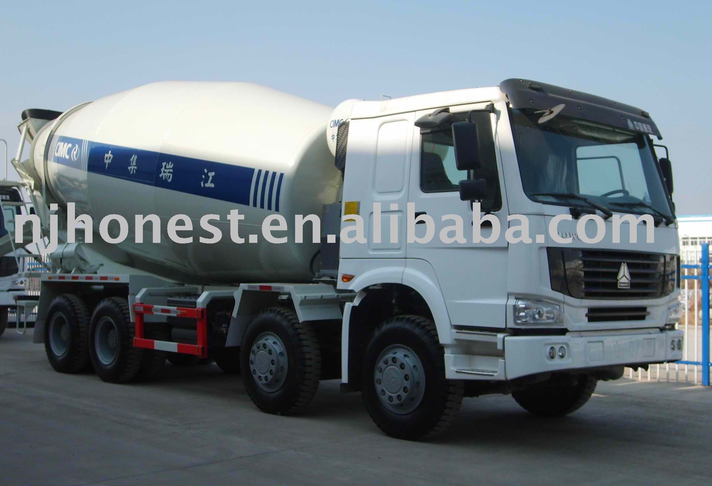 8*4 concrete mixer truck for capacity 10/12/15 cube