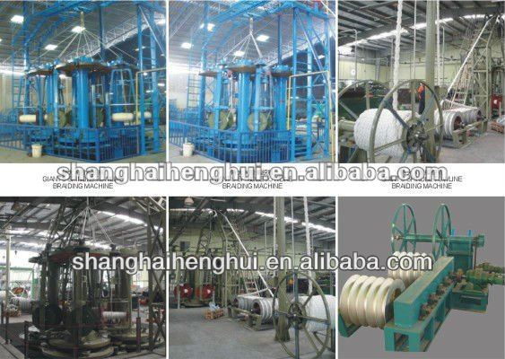 8 strands or 12 strands hawser rope making machine