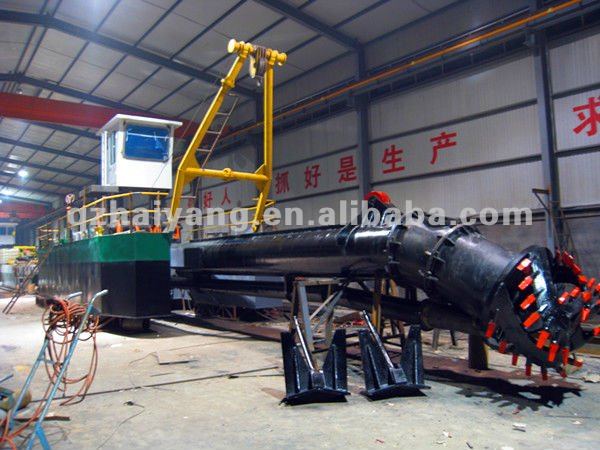 800~2500 CBM Non-self Propelled Sand Dredging equipment