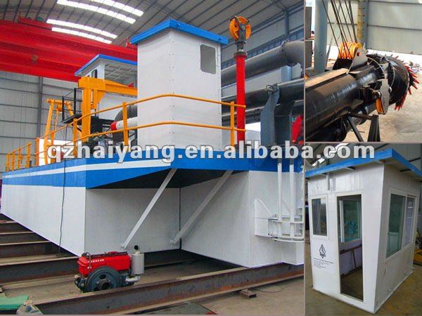 800 cbm/h suction equipment for sand vessel