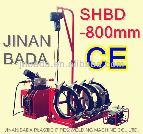 800 pe hdpe butt fusion welding equipment