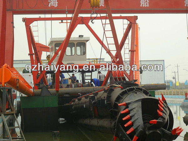 8000m3/h hydraulic dredger dismantled