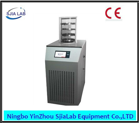 -80C Lyophilizer /lab lyophization/mini freeze dryer/6kgs/24hr vertical type freeze dryer basic type