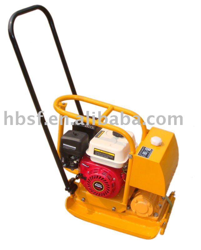 80kg Gasoline concrete vibratory plate compactor