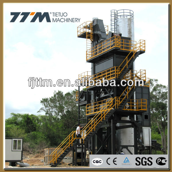 80t/h LB-1000 stationary asphalt hot mix plant