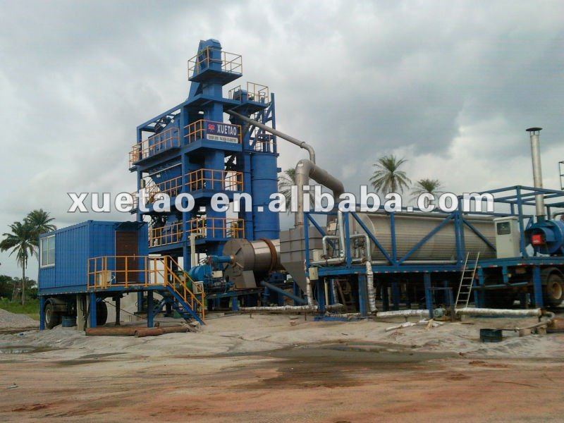 80T/H Mobile asphalt plant