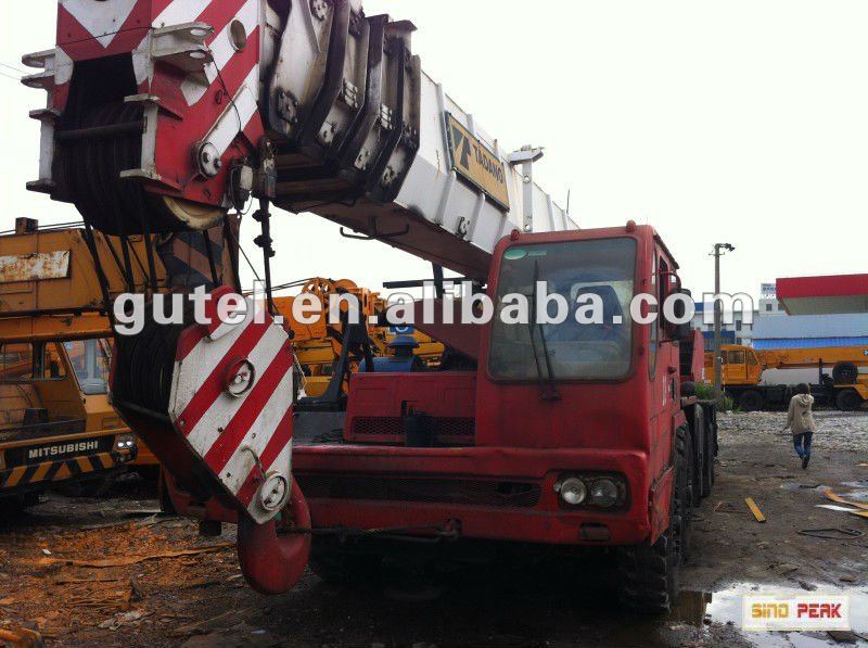 80ton used crane tadano NISSAN 80ton TG800E japan crane 80ton