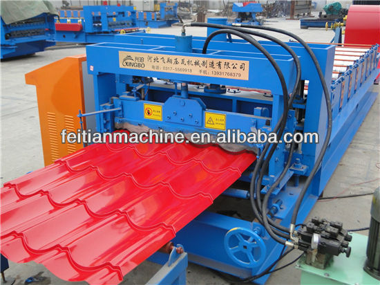 828 glazed tile roll forming machine