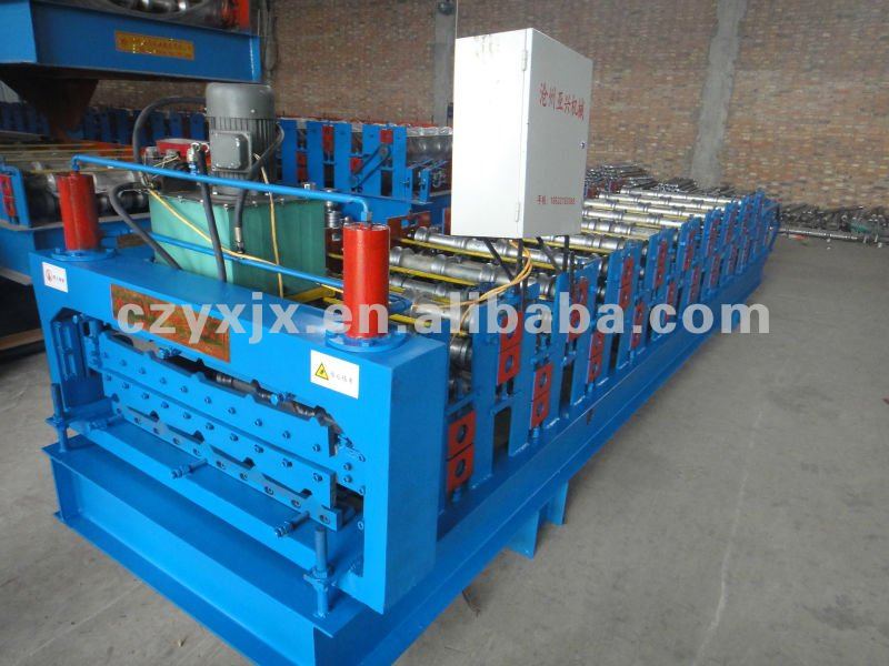 840/900double sheet roll forming machine