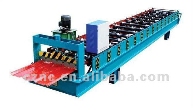 840 colored steel roll forming machine