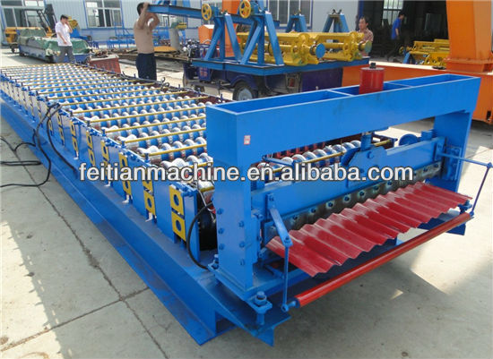 850 corrugated roof tile roll forming machine