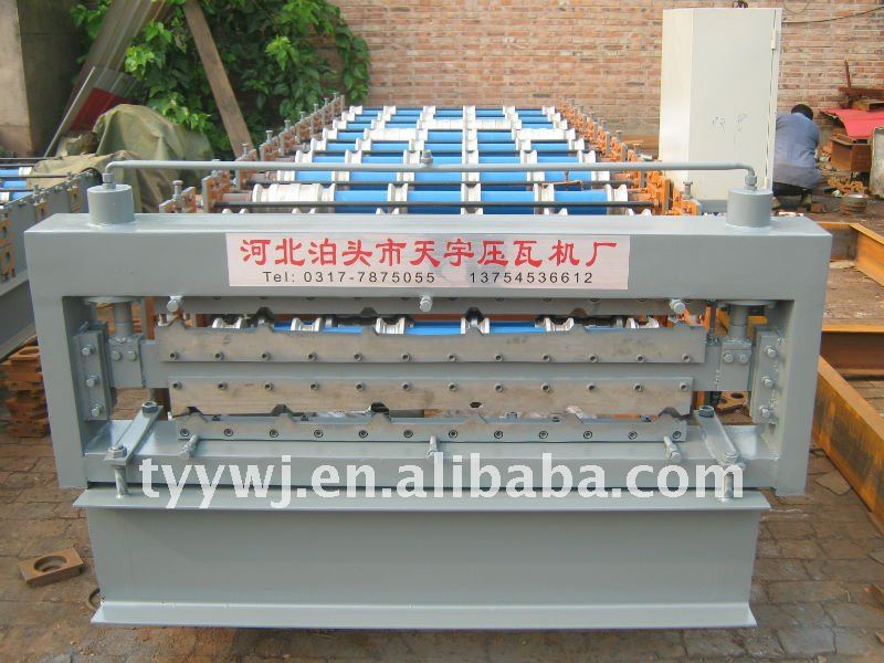 860/910 double layer roll forming machine