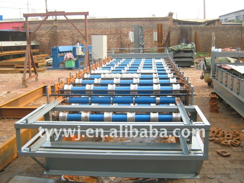 860/910 double layer roll forming machine