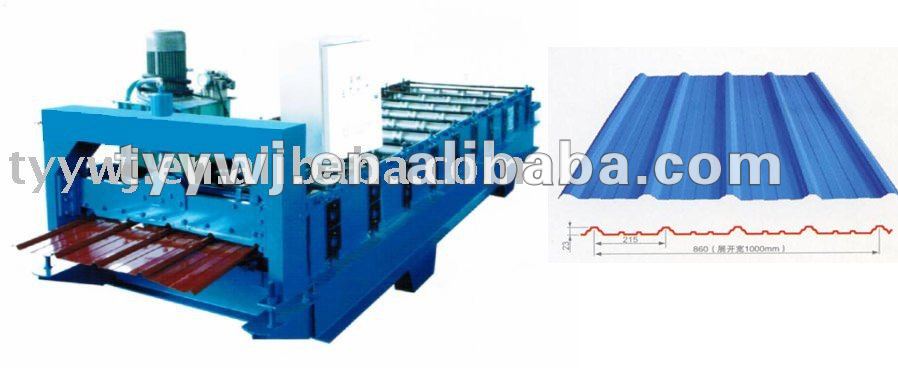 860 Roof Panel Machine, Panel Machines , Metal Roof Machine , Cold Roll Forming Machine Manufacturer