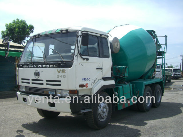 [896-TC] - NISSAN - used concrete mixer truck