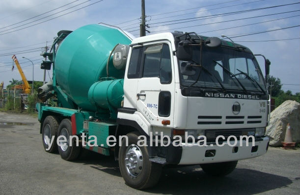 [896-TC] - used nissan cement mixer