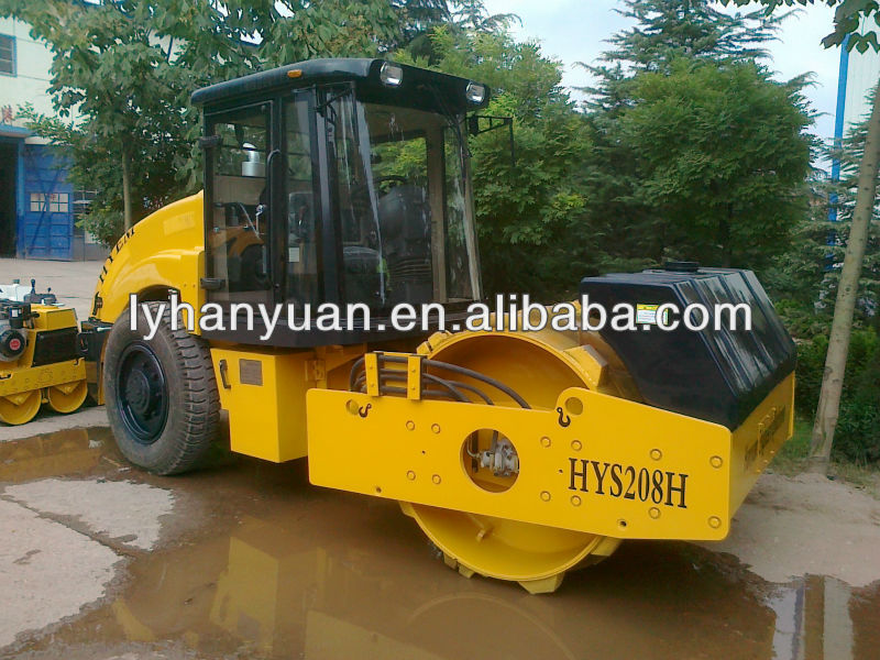 8tons Hydraulic Single Drive Single drum vibration roller