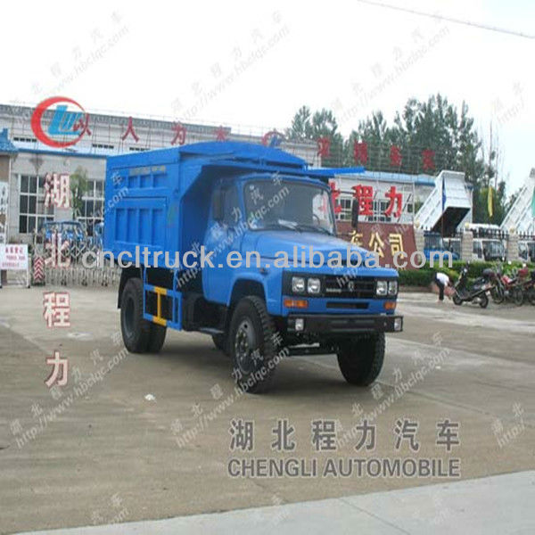 9 m3 Dongfeng hermetic garbage truck