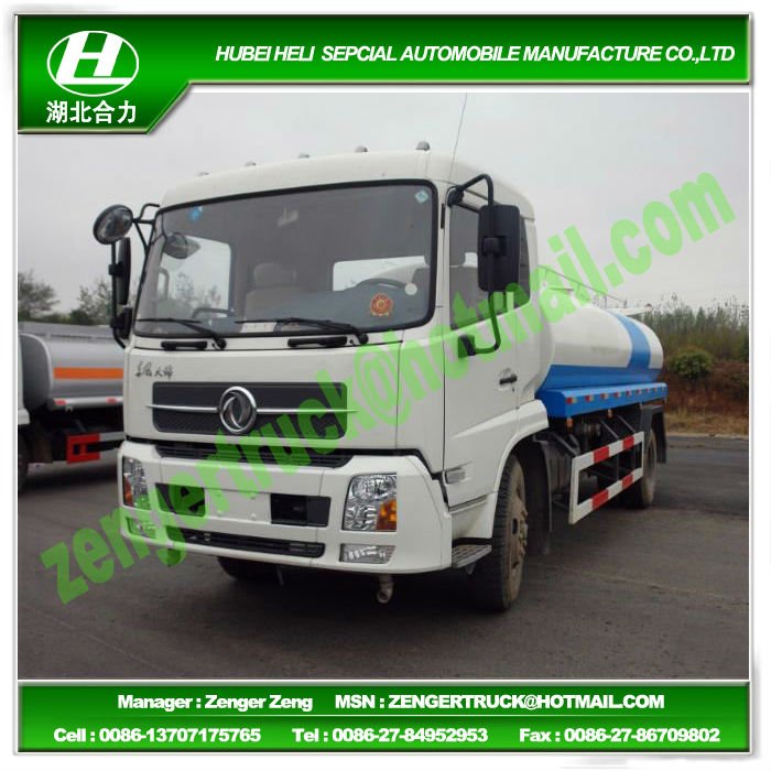 9000 L ~ 16000 L Water Sprinkler Tank Truck