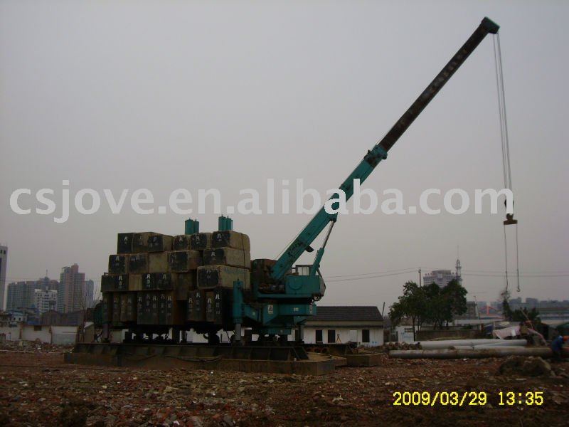 900T Hydraulic Static Pile Driver