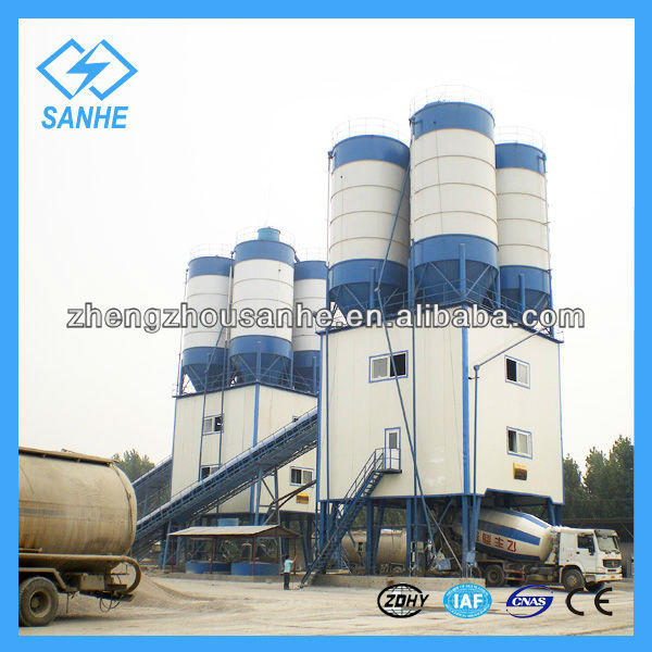 90m3/h HZS90 competitive price concrete ready mix plant