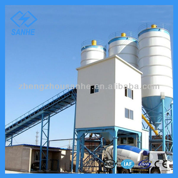 90m3/h HZS90 high efficency ready mix concrete plant