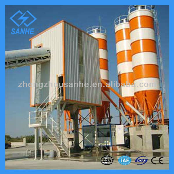 90m3/h random colour automatic concrete mixing plant