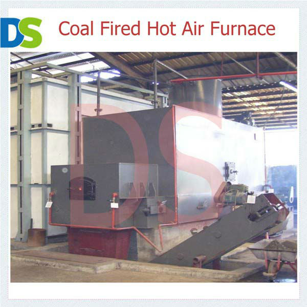 93% Heat Efficiency Coal Fired Hot Air Furnace Henkel's Supplier