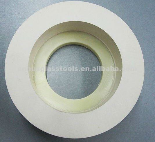 99.99% rubber X5000 polishing wheel for glass fine grinding