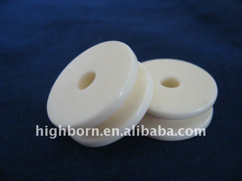 99% alumina ceramic guides with bearing for textile machinery