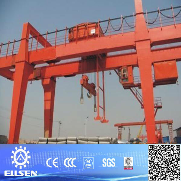 A Type 16/3.2 ton Double Hook Gantry Crane