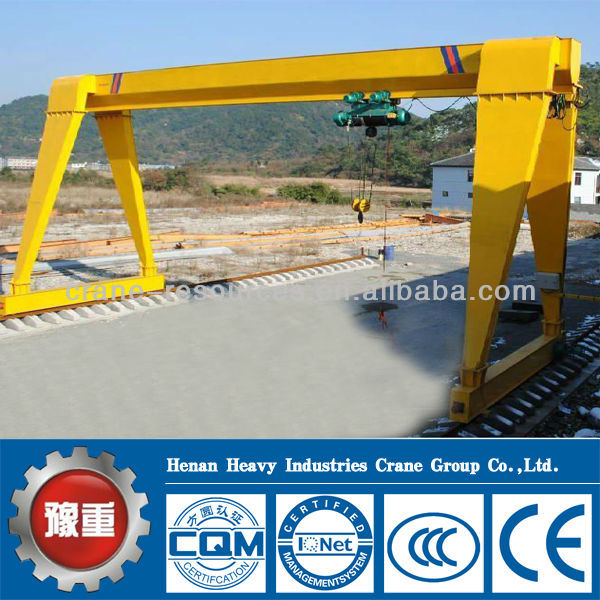 A Type Double Girder Gantry Crane 35 ton Span 30 m With Hook