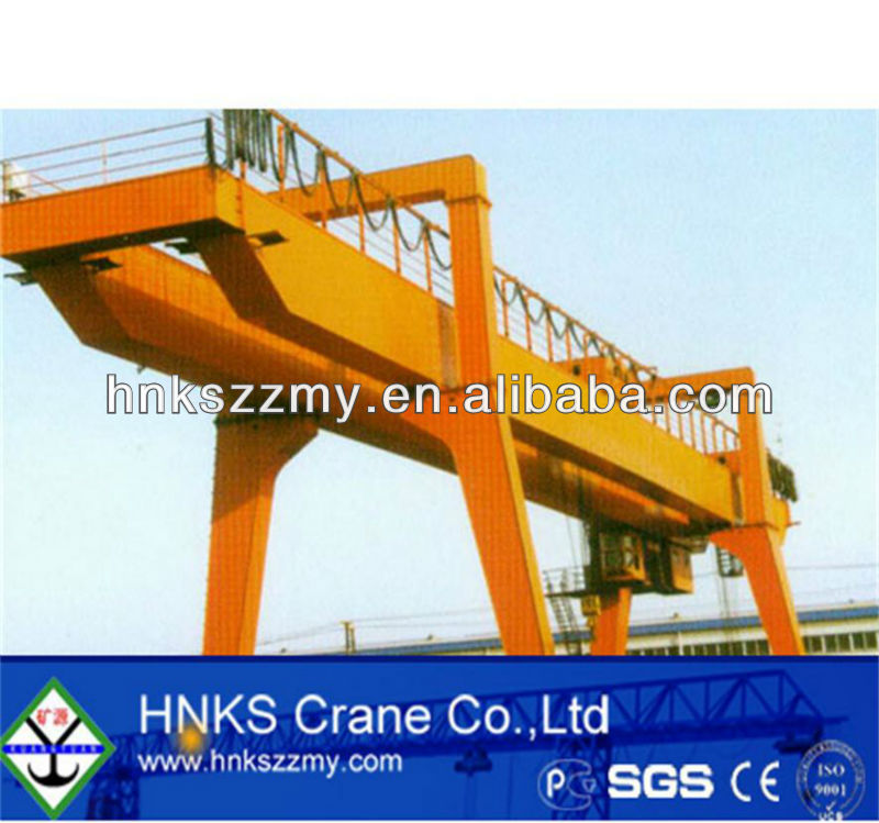 A Type double girder gantry crane with hook