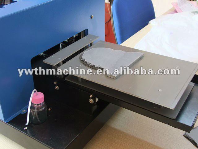 A4 Format 6 Colors Digital Marble Stone Flatbed Printer,Clothes Drucker