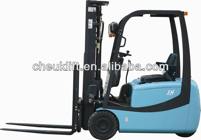 AC 1.5 to 1.8T three wheel electric forklift CPDS15 18