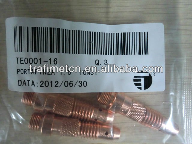 Accessory of Trafimet Collet body diameter1.6mm 10N31, part for Tig Welding Torch