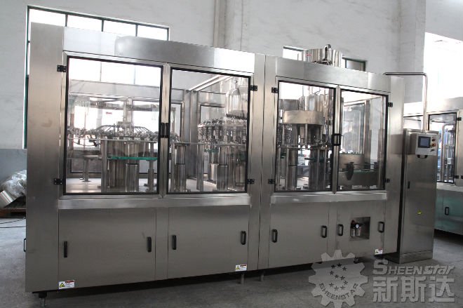 Accurate stainless steel Mineral water filling plants