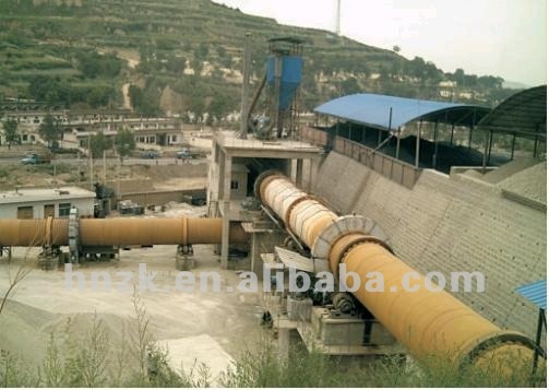 Active lime calcination line capacity 100-600 TPD