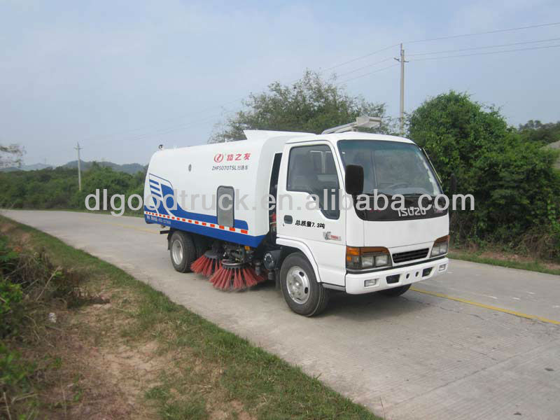 Adanced ISUZU 100P road sweeper truck