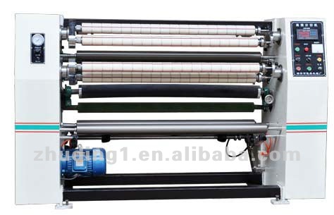 Adhesive tape slitting machine