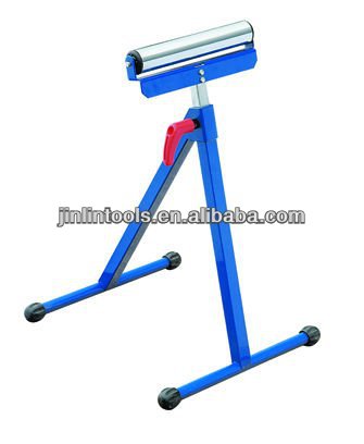 Adjustable single roller stand,sawhorse,trestle