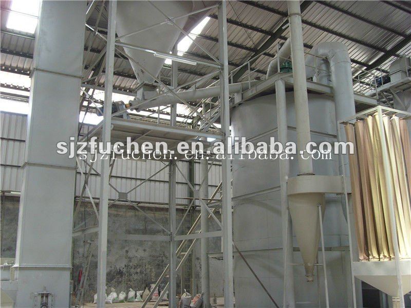 advanced gypsum powder machinery production line