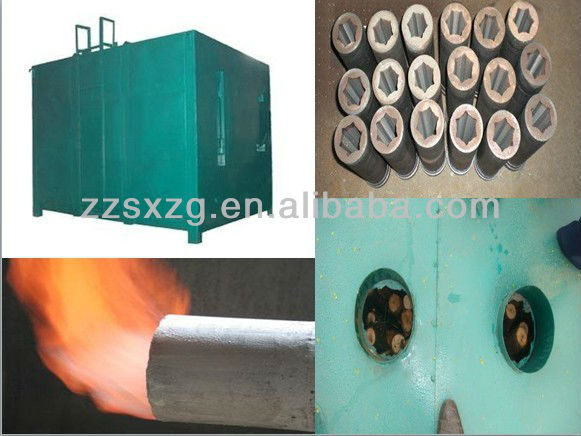 advanced technology environment-friendly wood carbonization furnace for sale