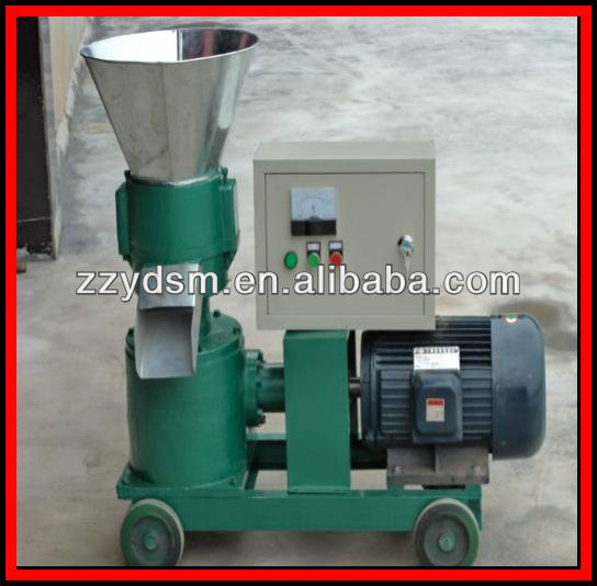 Agriculture Flat die wood /sawdust pellet making machine with CE